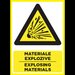 Placuta pentru materiale explozive exploding materials